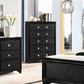 Penelope 5-drawer Bedroom Chest Midnight Star	223575