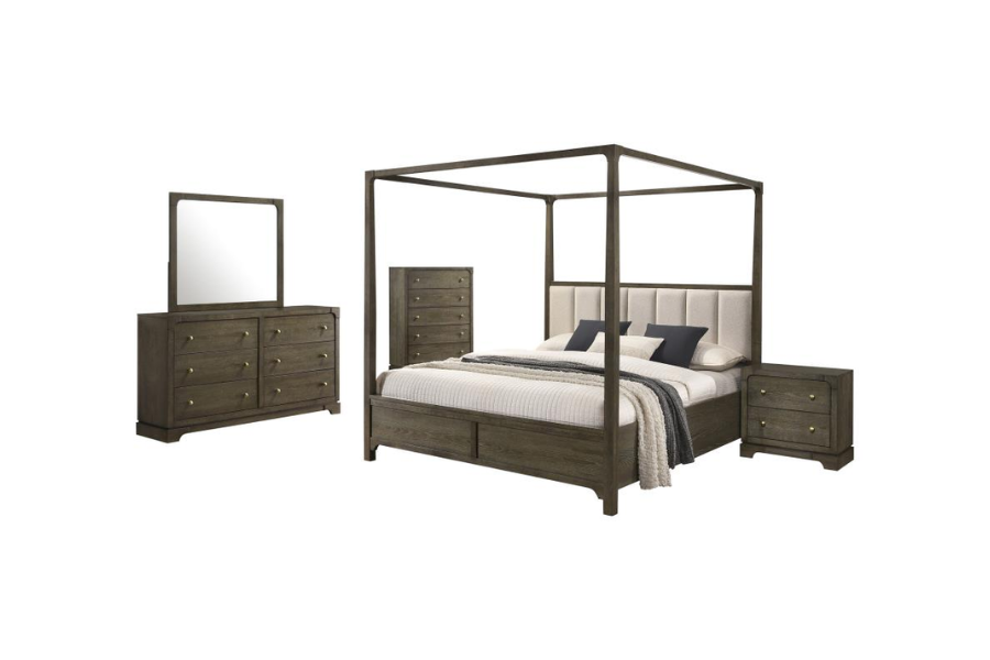 Gran Park 4-piece Queen Bedroom Set Dark Cocoa 224931Q-S4 Coming Soon