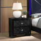 Penelope 2-drawer Nightstand Midnight Star 223572