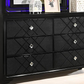 Penelope 6-drawer Dresser Midnight Star 223573