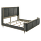 Juego de dormitorio de 5 piezas Alderwood Eastern King en gris francés 223121KE-S5 