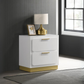 Caraway 2-drawer Nightstand White 224772