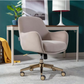 Online Only Lillian, LILLIAN AUGUST Elyse Plush Velvet Home Office Chair