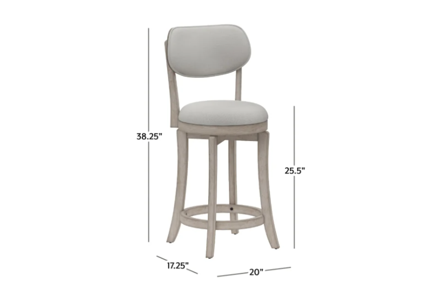 Saul 25" Swivel Barstool