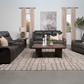 Raelynn 3-piece Upholstered Reclining Sofa Set Grey 603191-S3