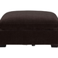 Lakeview Rectangular Upholstered Ottoman Dark Chocolate 551466