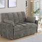 Cotswold Upholstered Convertible Sleeper Sofa Bed Dark Grey 508308 coming soon