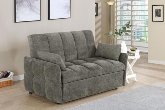 Cotswold Upholstered Convertible Sleeper Sofa Bed Dark Grey 508308 coming soon