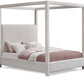 Cama de tela Eden Boucle