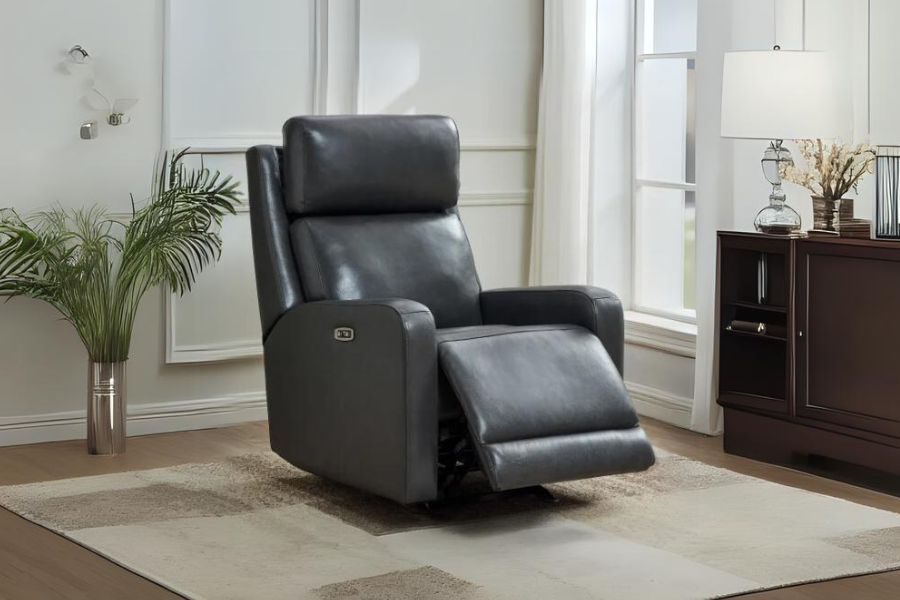 Arnie Leather Power Glider Recliner