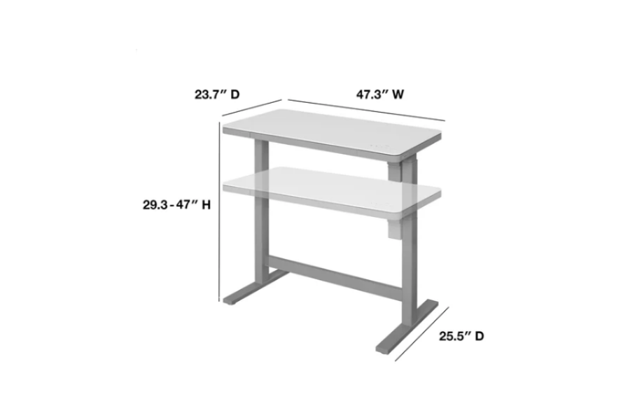 Tresanti Geller 47” Adjustable Height Desk