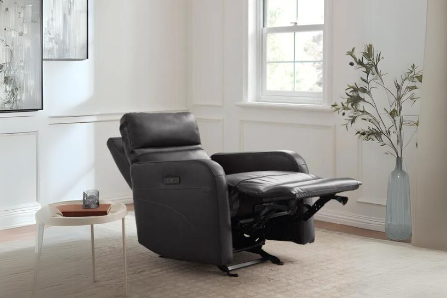 Aldryn Leather Power Glider Recliner