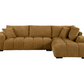 Camacho Upholstered Chaise Sectional Sofa Amber 503985 Commin Soon