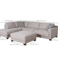 Raylin Fabric Sectional Floor Model