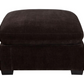 Lakeview Rectangular Upholstered Ottoman Dark Chocolate 551466