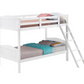 Arlo Wood Twin Over Twin Bunk Bed White 405053WHT