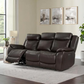 Harvey Leather Power Reclining Sofa with Power Headrests