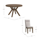 Kaelyn 5-piece Dining Table Set