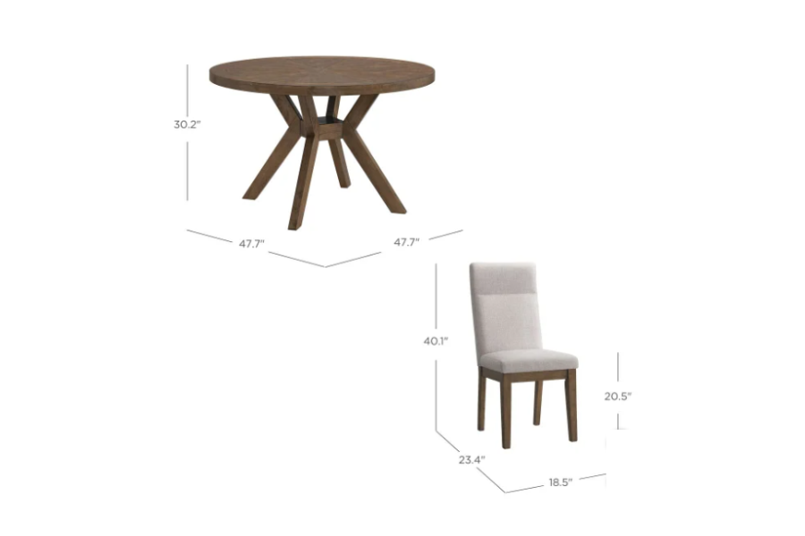 Kaelyn 5-piece Dining Table Set