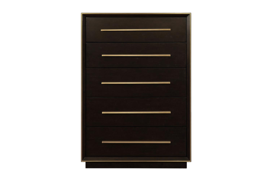 Durango 5-drawer Bedroom Chest Smoked Peppercorn 223265