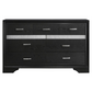 Miranda 7-drawer Dresser Black 206363