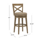 Grace Bar Height Swivel Stool