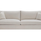 Corliss Upholstered Arched Arm Sofa Beige 508821