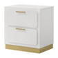 Caraway 2-drawer Nightstand White 224772