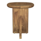 Fletcher Oval Solid Mango Wood Accent Side Table Brown 930029 Comming Soon