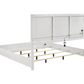 Juego de dormitorio Ives Eastern King de 4 piezas en blanco de alto brillo 224941KE-S4 Próximamente 