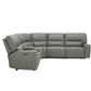 Sweeney 6-piece Fabric Power Reclining Sectional with Power Headrests