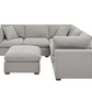 Thomasville Lowell 4-piece Fabric Modular Sectional Floor Model