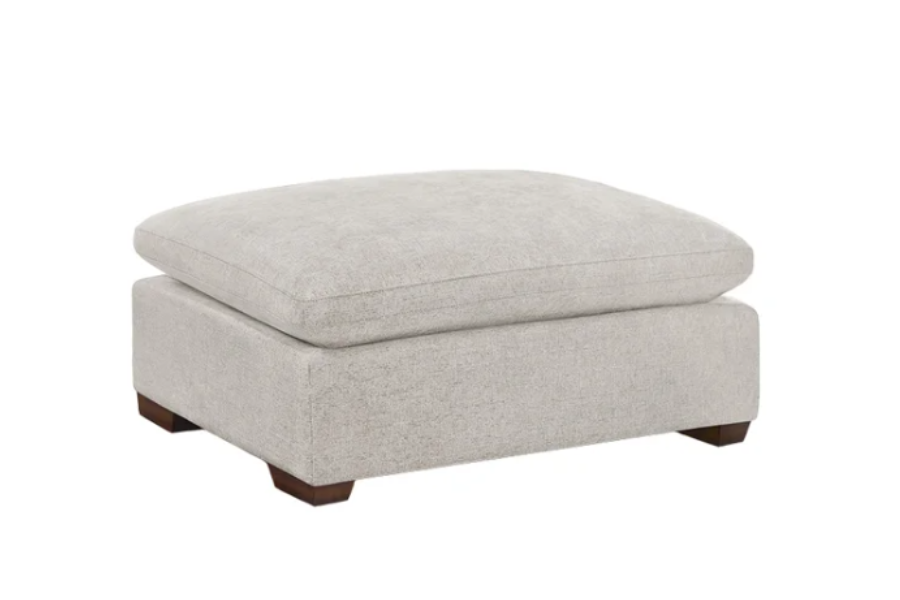 Thomasville Lowell Fabric Ottoman