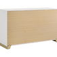 Caraway 6-drawer Dresser White 224773