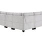 Georgina 4-piece Upholstered Modular Sectional Sofa Beige 551705-SET