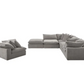 Sereen 4-piece Fabric Modular Sectional Floor Model 188757