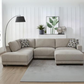 Raylin Fabric Sectional Floor Model