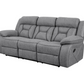 Higgins Upholstered Motion Reclining Sofa Grey 602261