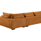 Camacho Upholstered Chaise Sectional Sofa Orange 503975 Comming Soon