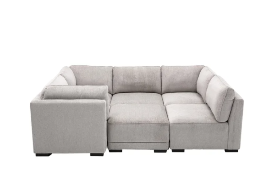 Belize Fabric Sectional Floor Model