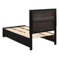 Miranda 5-piece Twin Bedroom Set Black 206361T-S5