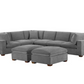 Thomasville Lowell 8 - piece Modular Sectional Floor Model