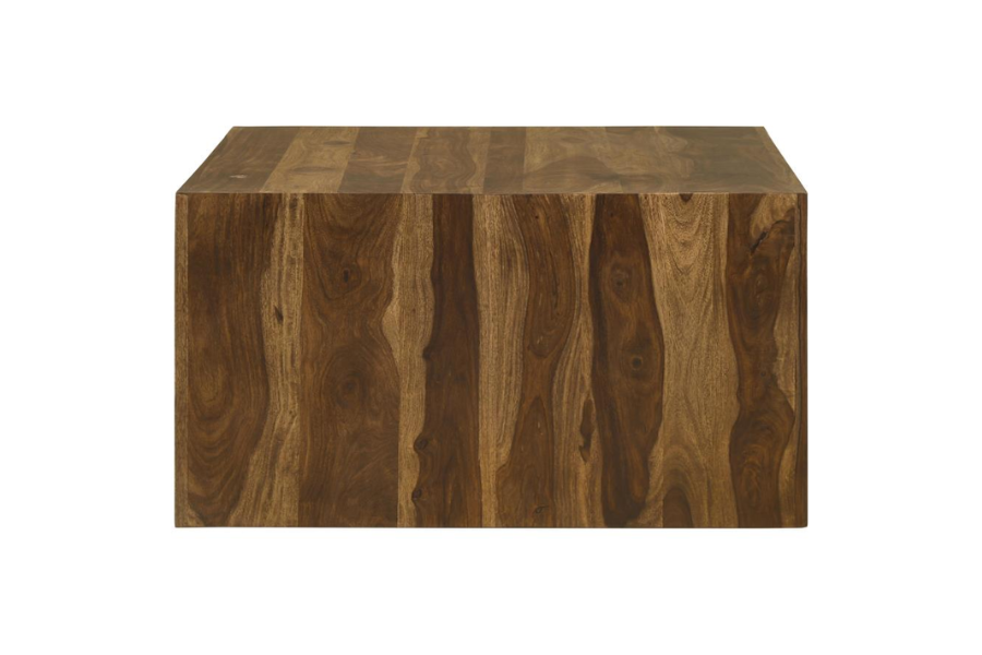 Odilia Square Solid Wood Coffee Table Auburn 708418