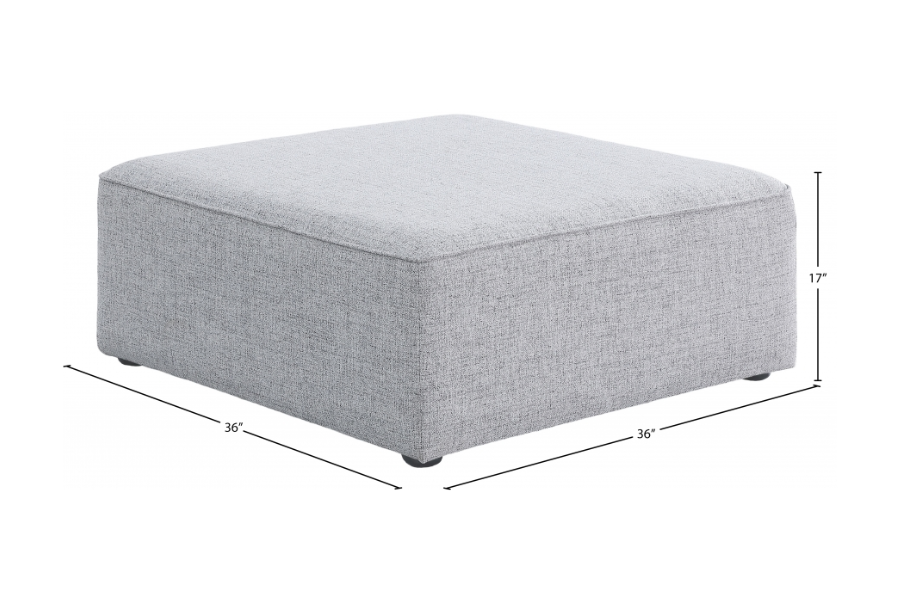 Reposapiés modular cúbico SKU: 630Grey-Ott