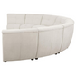 Charlotte 8-piece Upholstered Modular Sectional Sofa Ivory 551300