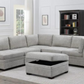 Tisdale 6-piece Modular Fabric Sectional