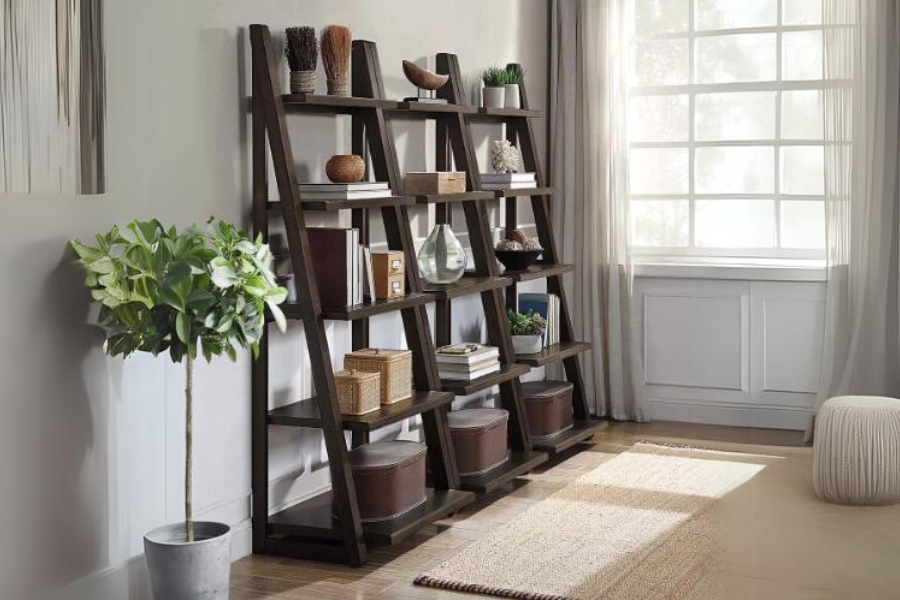 Langston 72" Ladder Bookcase