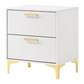 Kendall 2-drawer Nightstand White 224402