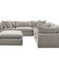 Sereen 5-piece Fabric Modular Sectional Floor Model 188759