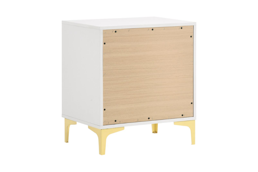 Kendall 2-drawer Nightstand White 224402